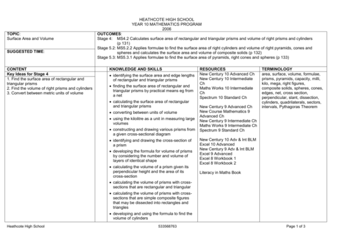 Unit 11 test volume and surface area