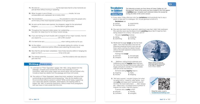 Vocabulary workshop unit 14 level c