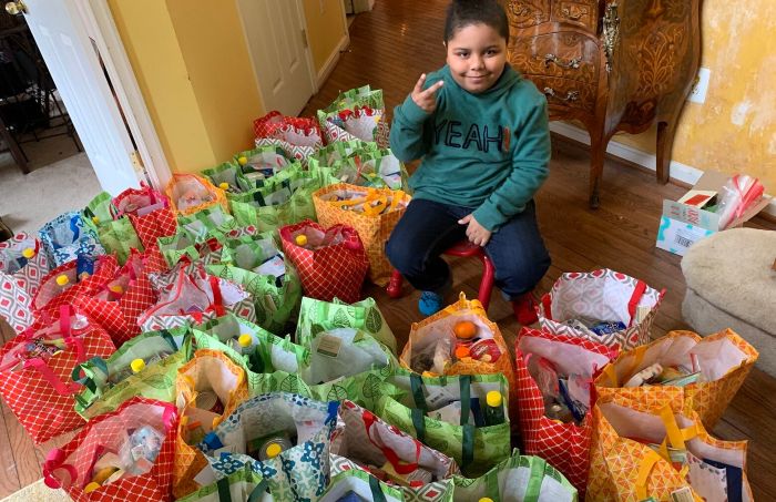 Selma's class is making care packages