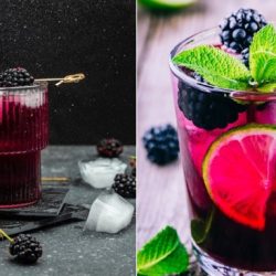 Recipe for blackberry sangria from outback