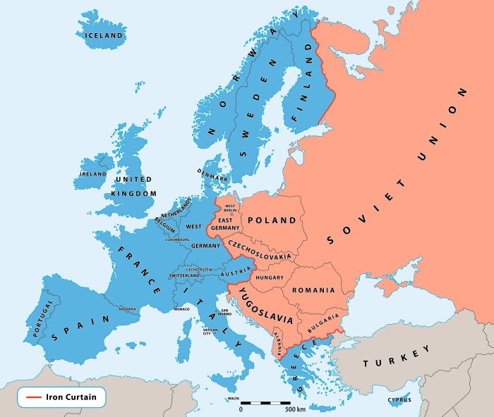 Cold war map europe 1945 worksheet answers