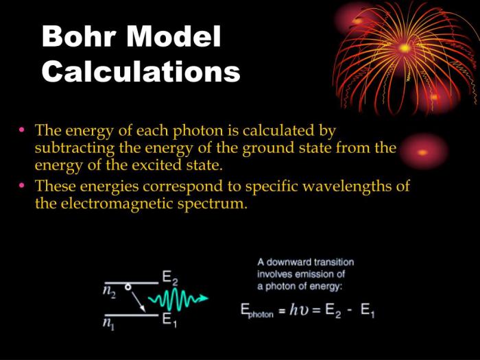 Bohr model and electromagnetic spectrum practice