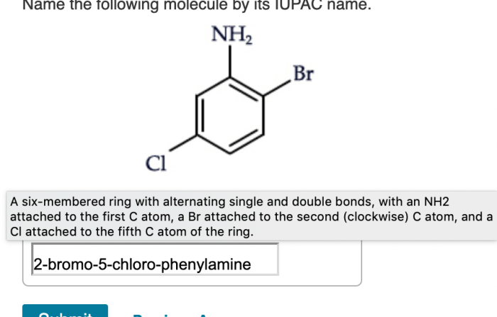 Name the following molecule by its iupac name